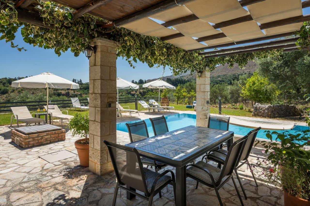 Boutique Villa Petra Amanda Heated Pool Optional Fílippos 외부 사진
