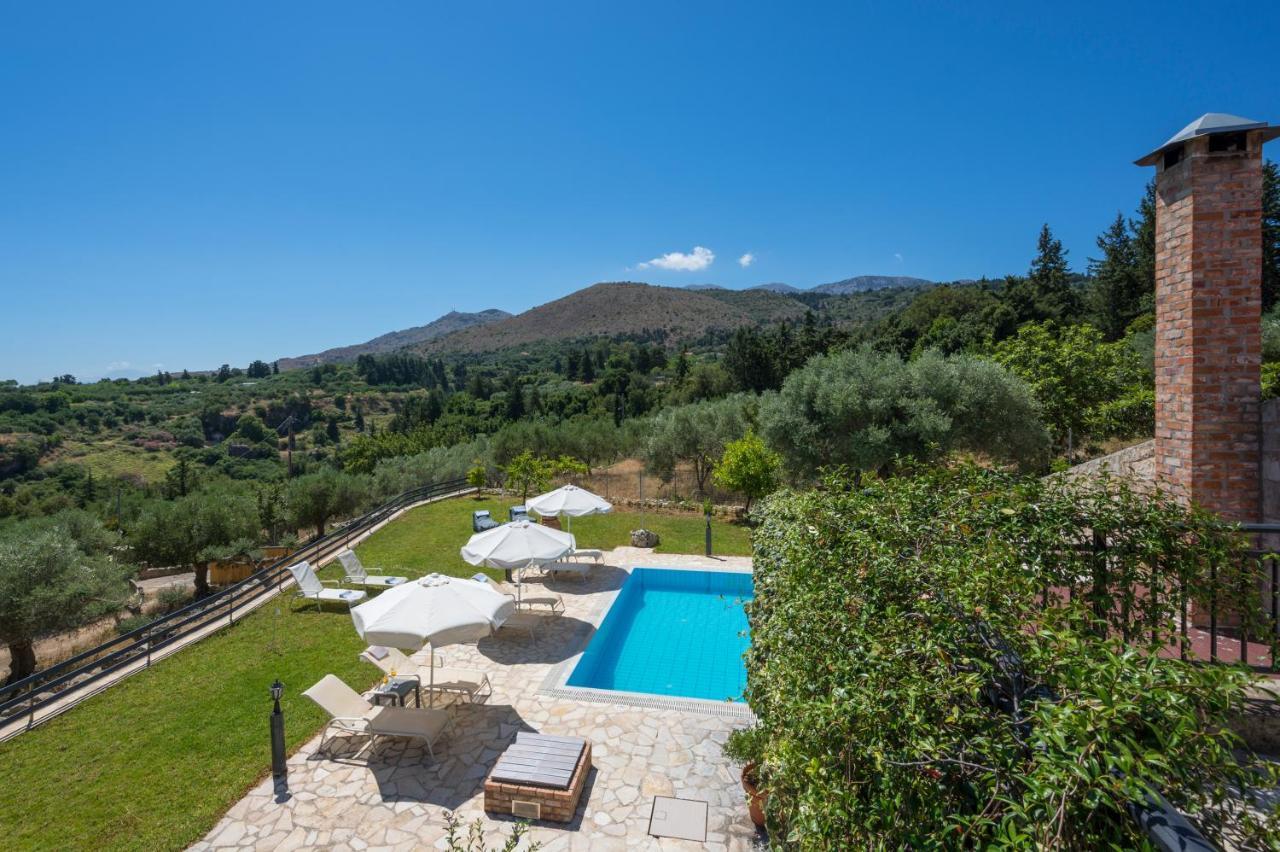 Boutique Villa Petra Amanda Heated Pool Optional Fílippos 외부 사진