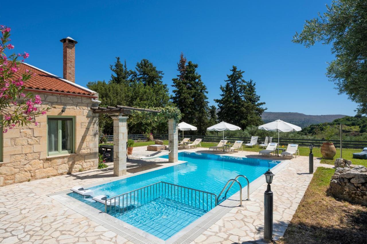 Boutique Villa Petra Amanda Heated Pool Optional Fílippos 외부 사진