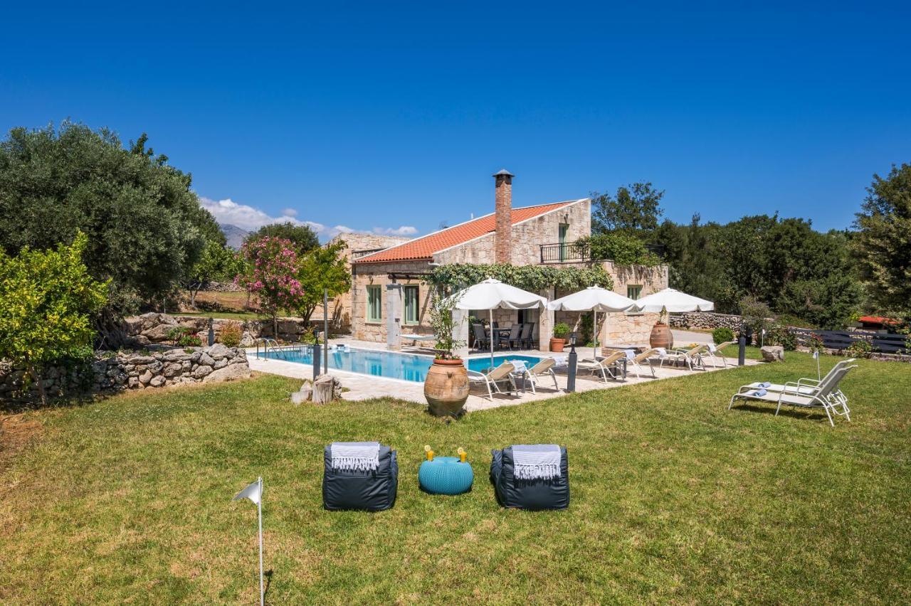 Boutique Villa Petra Amanda Heated Pool Optional Fílippos 외부 사진