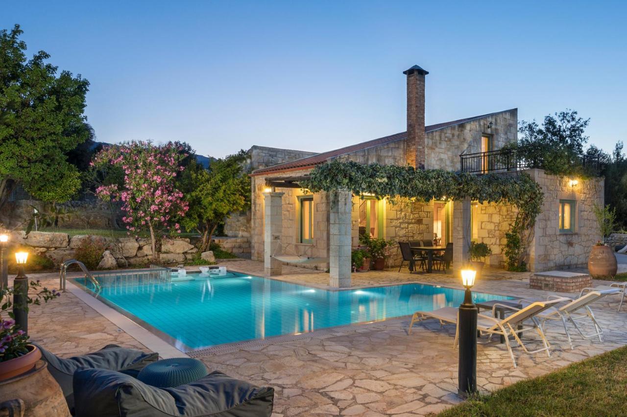 Boutique Villa Petra Amanda Heated Pool Optional Fílippos 외부 사진
