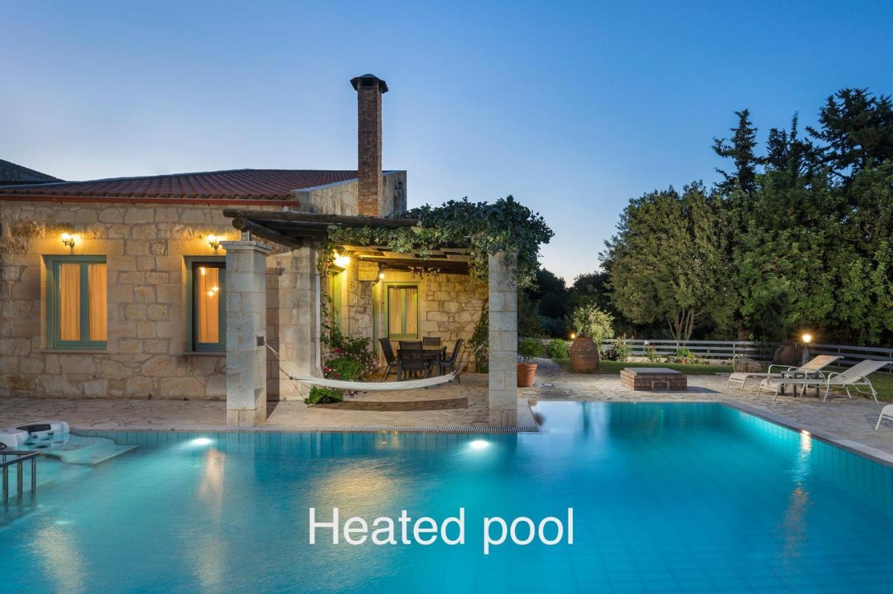 Boutique Villa Petra Amanda Heated Pool Optional Fílippos 외부 사진